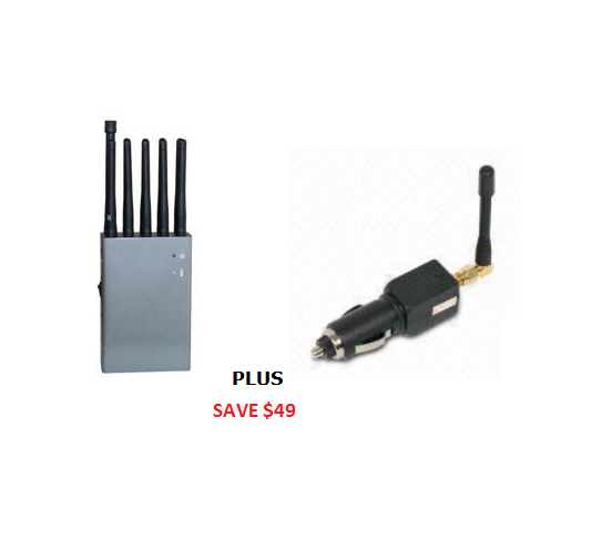 The Signal Jammer Combo Kit PH5 Tactical and Vehicle GPS